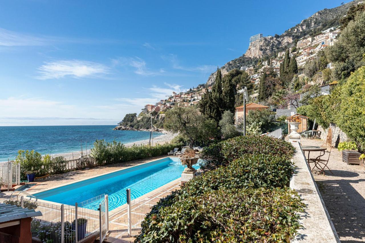 Le Golfe Bleu - Havre De Paix En Bord De Plage Roquebrune-Cap-Martin Dış mekan fotoğraf